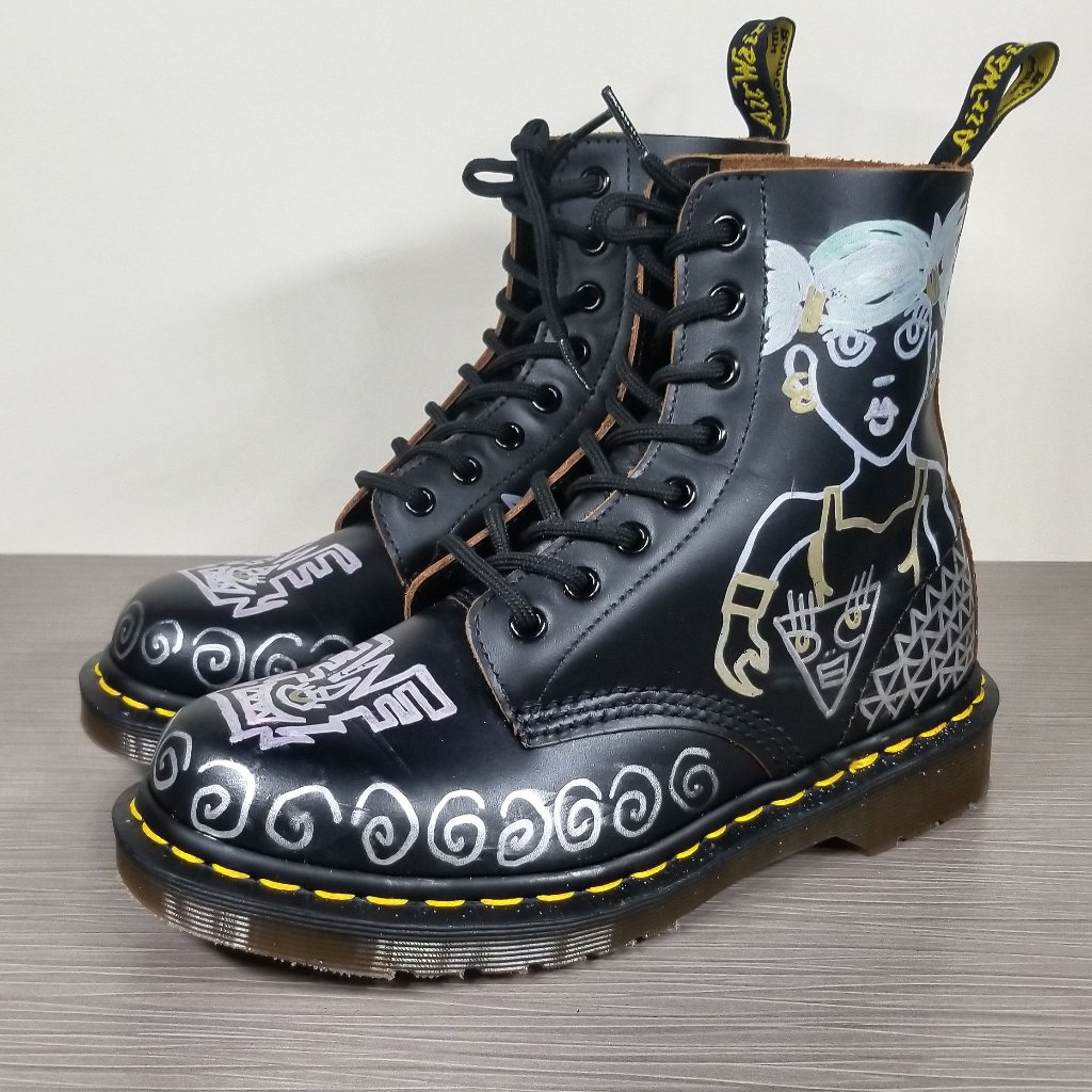 Dr. Martens X Mark Wigan Made In England 1460 Boot, Womens Size 5 Uk / 7 Us Rare